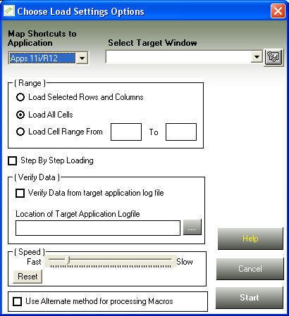 load options