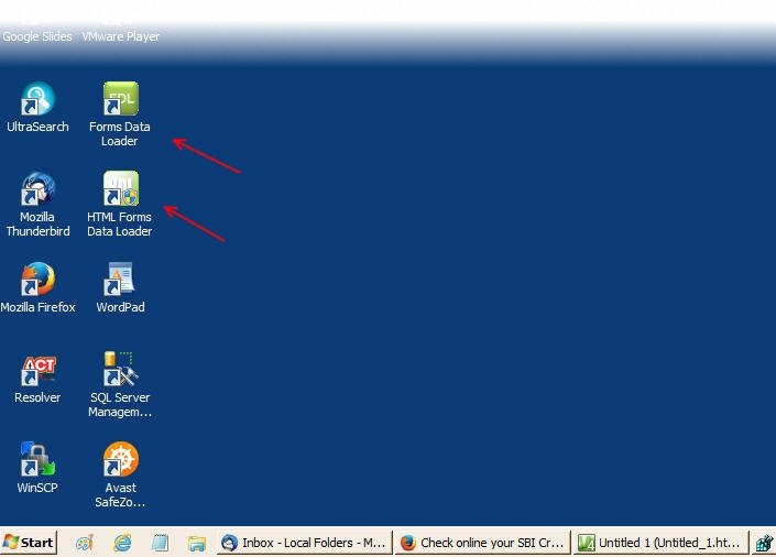 Desktop icons