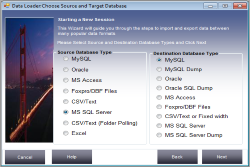 Data Loader to Migrate Databases