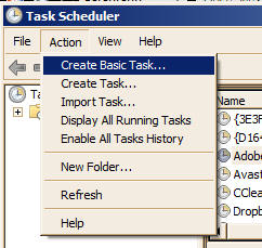 create basic task