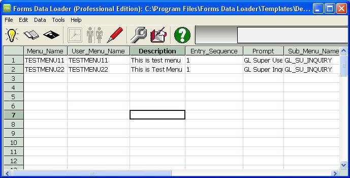 Data Loader Record and Playback Template